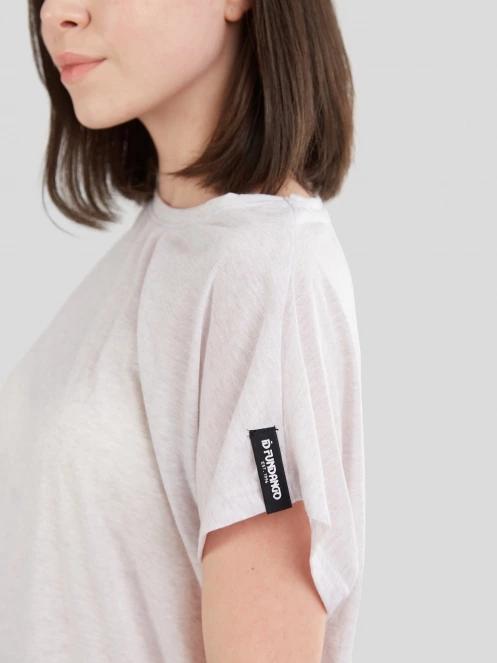 Fundango Rush T-shirt női rövid ujjú póló fehér színben 7