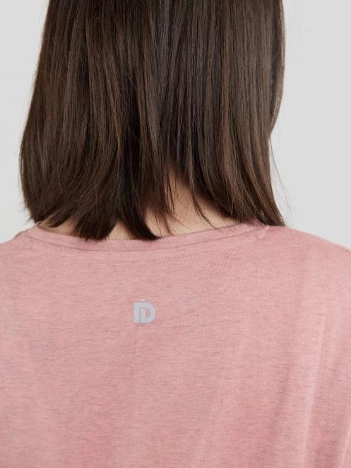 Fundango Rush T-shirt női rövid ujjú póló rózsaszín színben 6