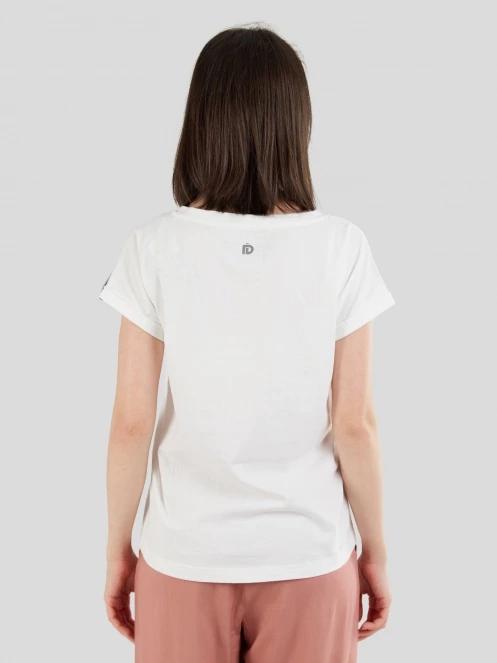 Fundango Atmos T-shirt női rövid ujjú póló fehér színben 3