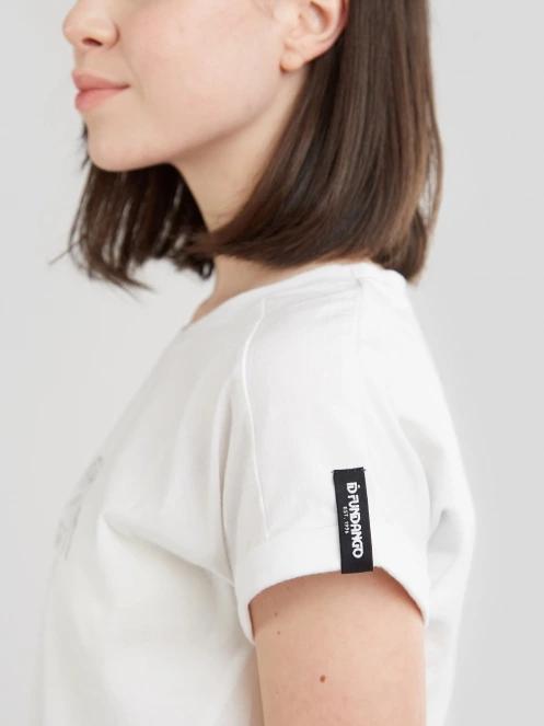 Fundango Atmos T-shirt női rövid ujjú póló fehér színben 7