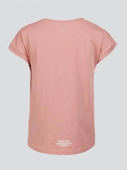 Fundango Lima T-shirt női rövid ujjú póló rózsaszín színben 8