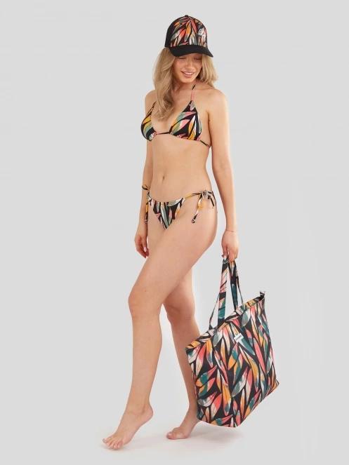 Fundango Innisfil Triangle Top női bikini felső zöld színben 4