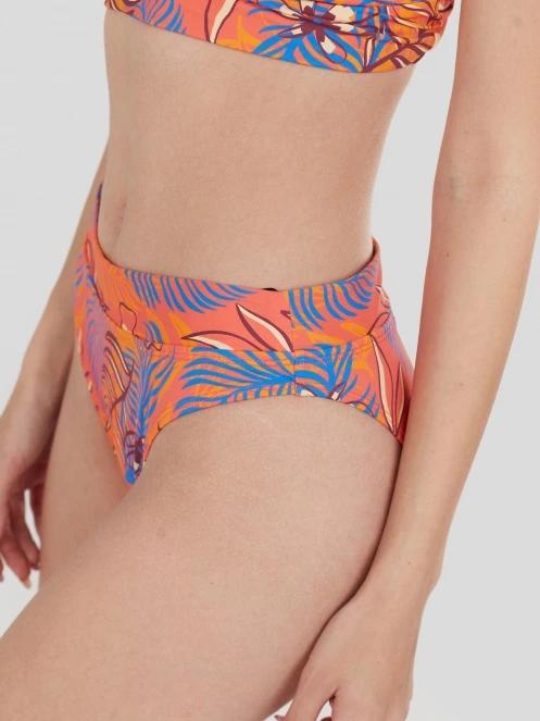 Fundango Sahara Mid Waist Full Bottom női bikini alsó rózsaszín színben 6