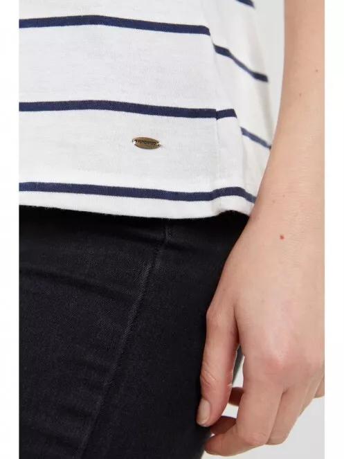 Fundango Ivanne T-shirt női rövid ujjú póló fehér színben 4