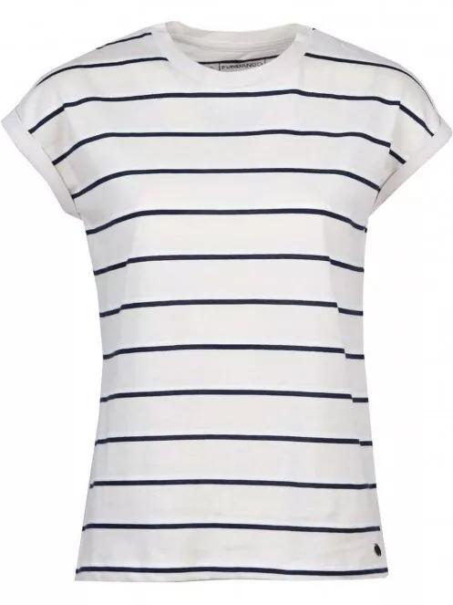 Fundango Ivanne T-shirt női rövid ujjú póló fehér színben 6