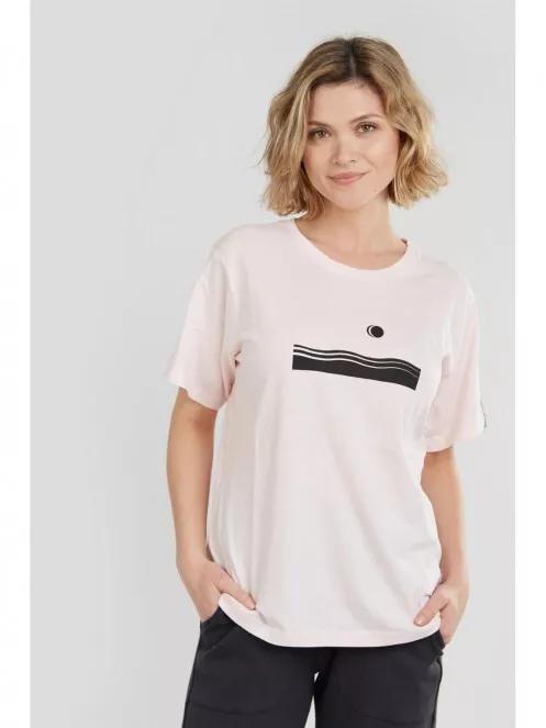 Fundango Bolton T-shirt női rövid ujjú póló rózsaszín színben 2