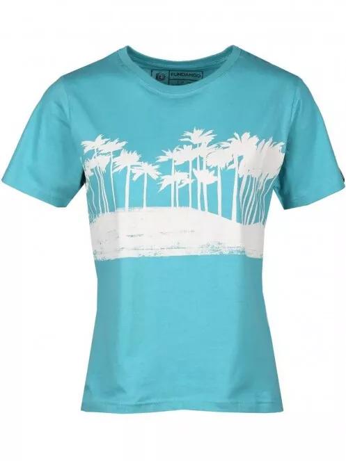 Fundango Bolton T-shirt női rövid ujjú póló zöld színben 5