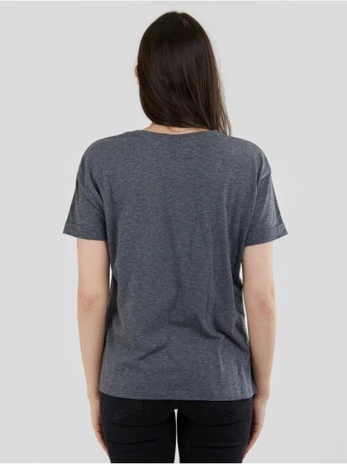 Fundango Nissa T-shirt női rövid ujjú póló szürke színben 3