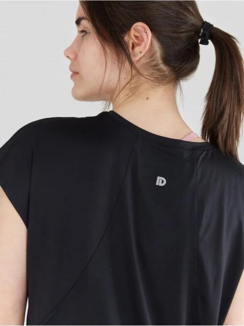Fundango Hanabi T-shirt női rövid ujjú sport póló fekete színben 7