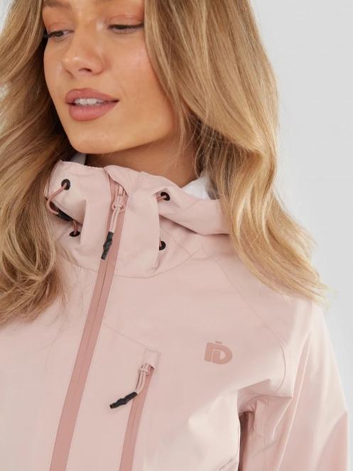 Fundango Piora Waterproof Jacket női esőkabát rózsaszín színben 7
