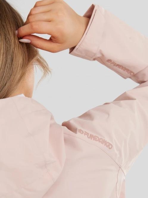 Fundango Piora Waterproof Jacket női esőkabát rózsaszín színben 9