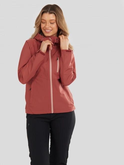 Fundango Piora Waterproof Jacket női esőkabát piros színben 2