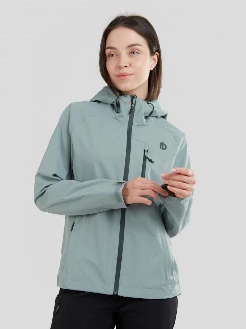 Fundango Piora Waterproof Jacket női esőkabát zöld színben 2