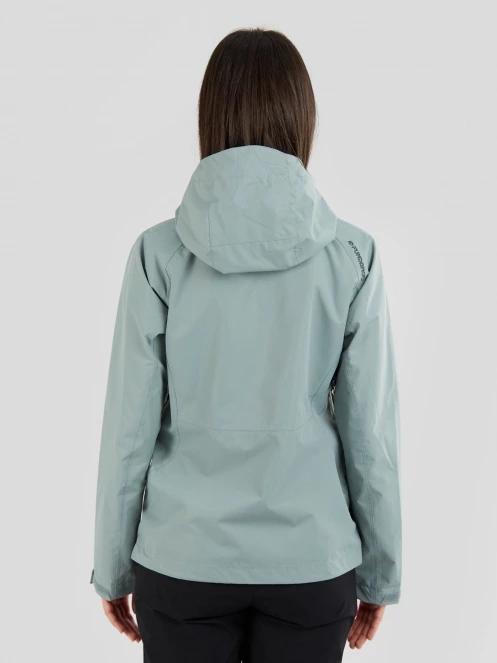 Fundango Piora Waterproof Jacket női esőkabát zöld színben 3