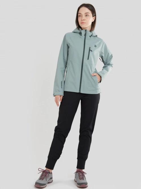 Fundango Piora Waterproof Jacket női esőkabát zöld színben 4