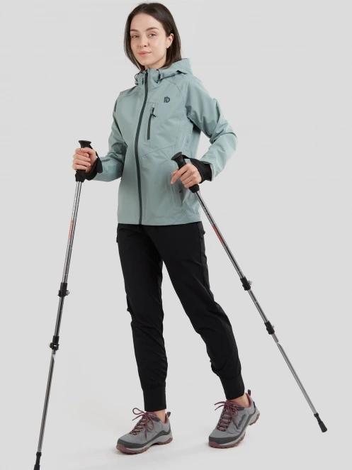 Fundango Piora Waterproof Jacket női esőkabát zöld színben 5