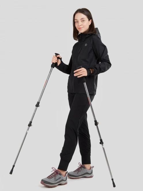 Fundango Piora Waterproof Jacket női esőkabát fekete színben 4