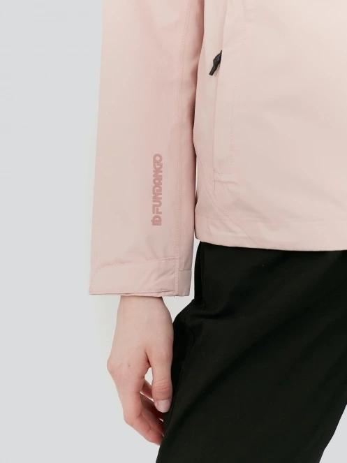 Fundango Piora Waterproof Jacket női esőkabát rózsaszín színben 6