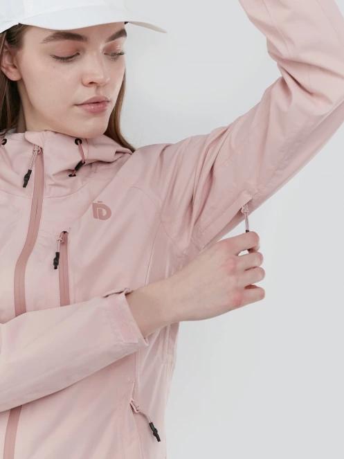 Fundango Piora Waterproof Jacket női esőkabát rózsaszín színben 7