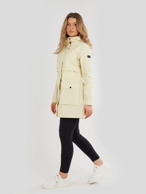 Fundango Zhuri Waterproof Jacket női esőkabát sárga színben 4