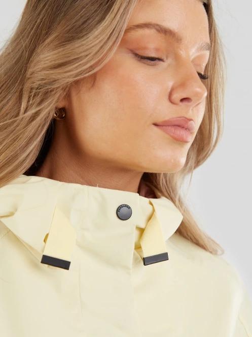 Fundango Zhuri Waterproof Jacket női esőkabát sárga színben 5