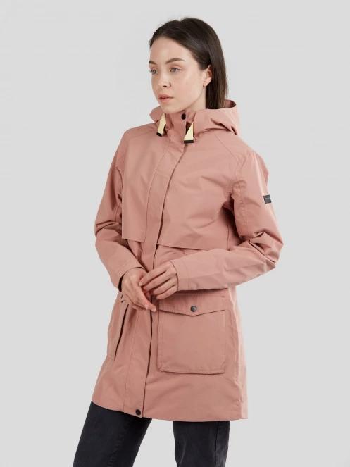 Fundango Zhuri Waterproof Jacket női esőkabát rózsaszín színben 2