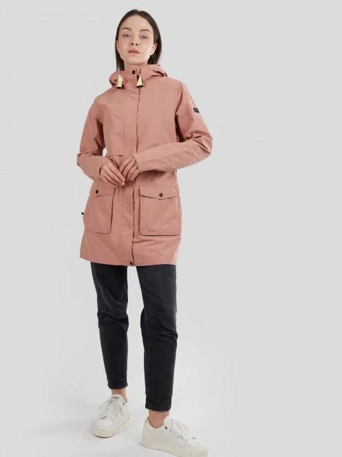 Fundango Zhuri Waterproof Jacket női esőkabát rózsaszín színben 4
