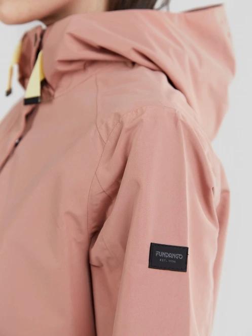Fundango Zhuri Waterproof Jacket női esőkabát rózsaszín színben 6