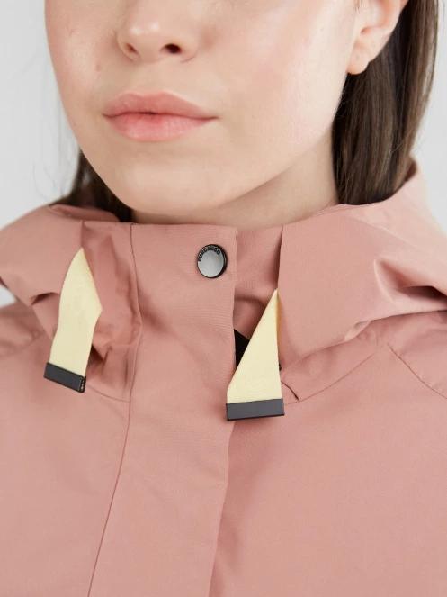 Fundango Zhuri Waterproof Jacket női esőkabát rózsaszín színben 7