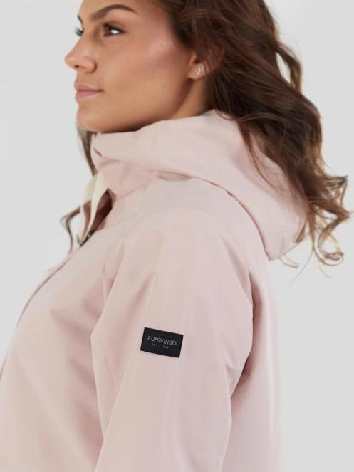 Fundango Zhuri Waterproof Jacket női esőkabát rózsaszín színben 6