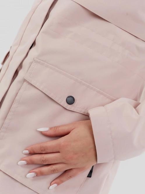 Fundango Zhuri Waterproof Jacket női esőkabát rózsaszín színben 7