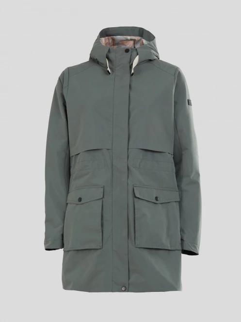 Fundango Zhuri Waterproof Jacket női esőkabát zöld színben 8