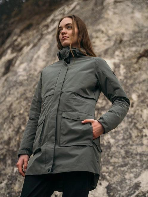 Fundango Zhuri Waterproof Jacket női esőkabát zöld színben 11