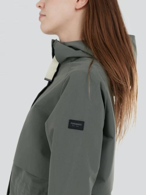 Fundango Zhuri Waterproof Jacket női esőkabát zöld színben 5