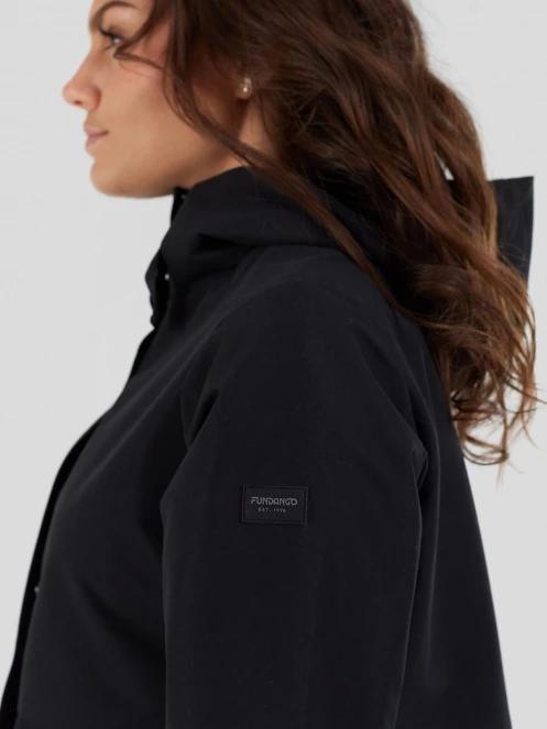 Fundango Zhuri Waterproof Jacket női esőkabát fekete színben 6
