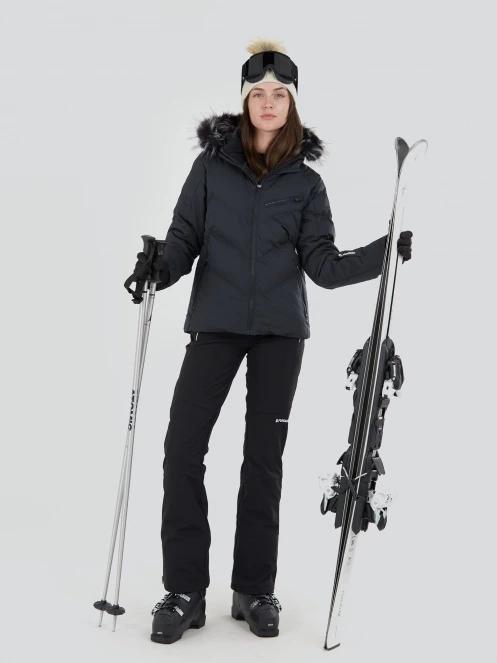Fundango Elyra Fur Padded Jacket női steppelt síkabát fekete színben 4