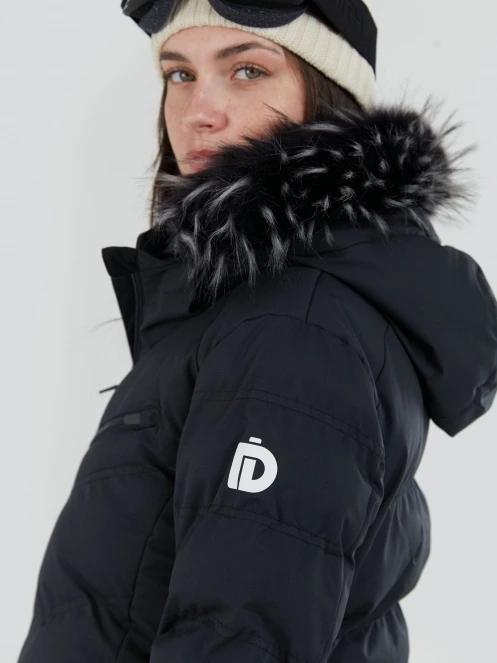 Fundango Elyra Fur Padded Jacket női steppelt síkabát fekete színben 9