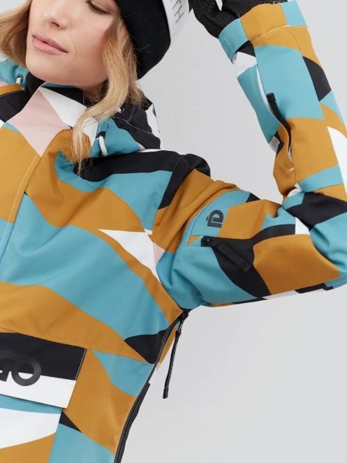 Fundango Birch ECO Logo Anorak női síkabát szürke színben 6