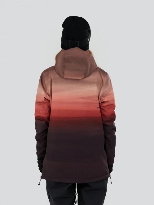 Fundango Birch ECO Logo Anorak női síkabát rózsaszín színben 3