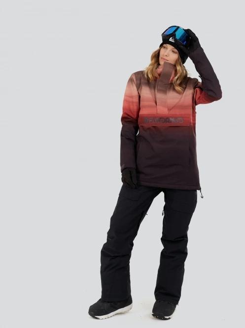 Fundango Birch ECO Logo Anorak női síkabát rózsaszín színben 4