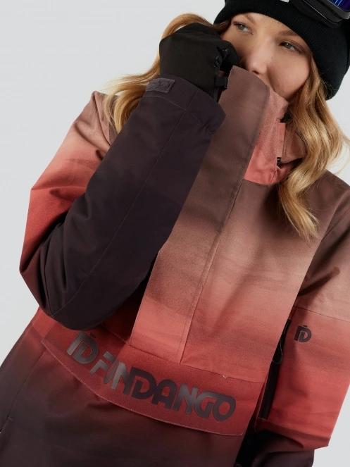 Fundango Birch ECO Logo Anorak női síkabát rózsaszín színben 5