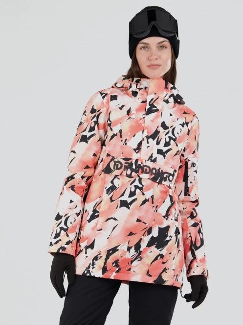 Fundango Birch ECO Logo Anorak női síkabát rózsaszín színben 5
