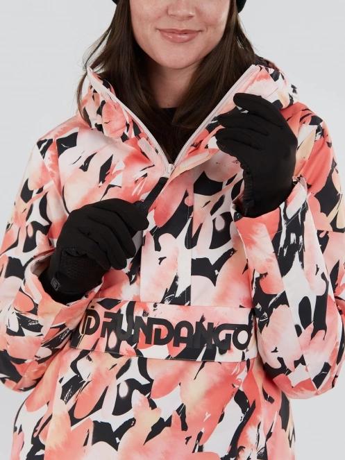 Fundango Birch ECO Logo Anorak női síkabát rózsaszín színben 6