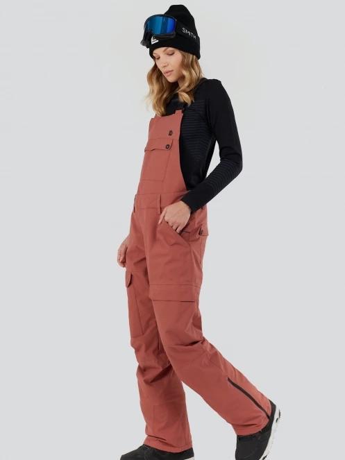 Fundango Sakura ECO Bib Pants női sínadrág rózsaszín színben 5