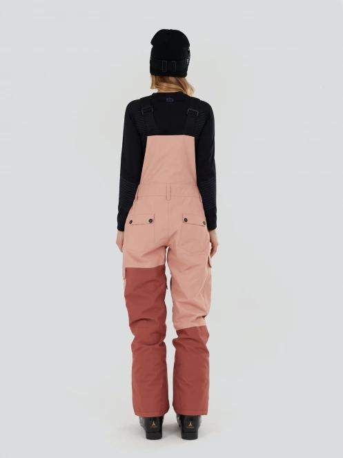 Fundango Sakura ECO Bib Pants női sínadrág rózsaszín színben 4