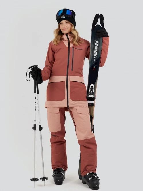 Fundango Sakura ECO Bib Pants női sínadrág rózsaszín színben 6
