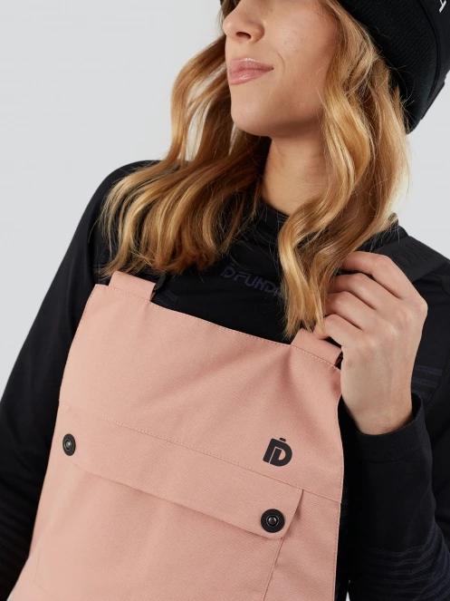 Fundango Sakura ECO Bib Pants női sínadrág rózsaszín színben 7