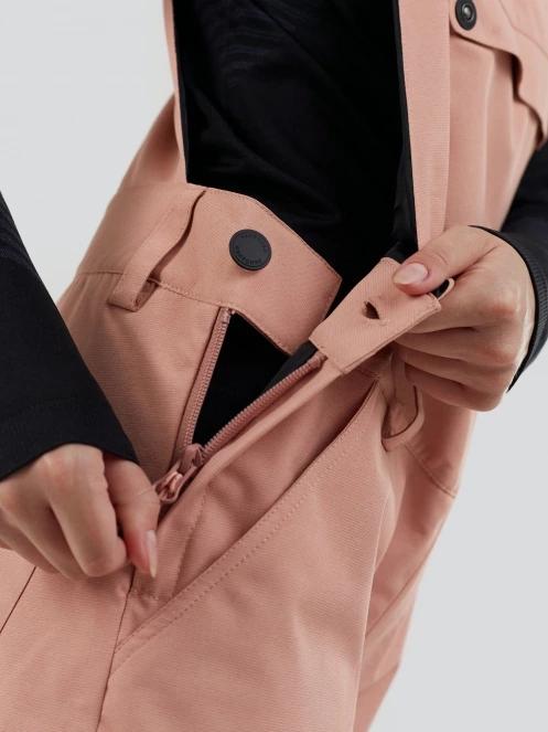 Fundango Sakura ECO Bib Pants női sínadrág rózsaszín színben 11