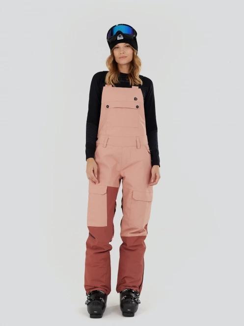Fundango Sakura ECO Bib Pants női sínadrág rózsaszín színben 2