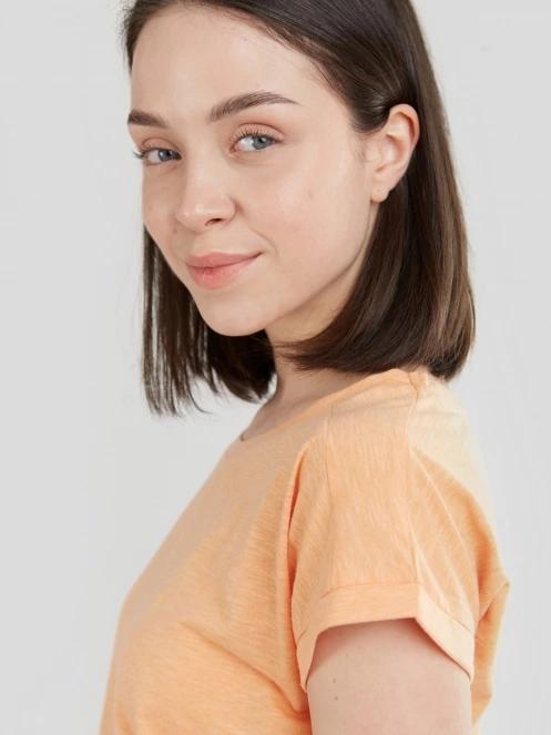 Fundango Amira T-shirt női rövid ujjú póló narancssárga színben 6